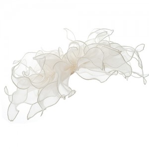 Organza hair clip