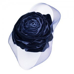 Velvet rose cap