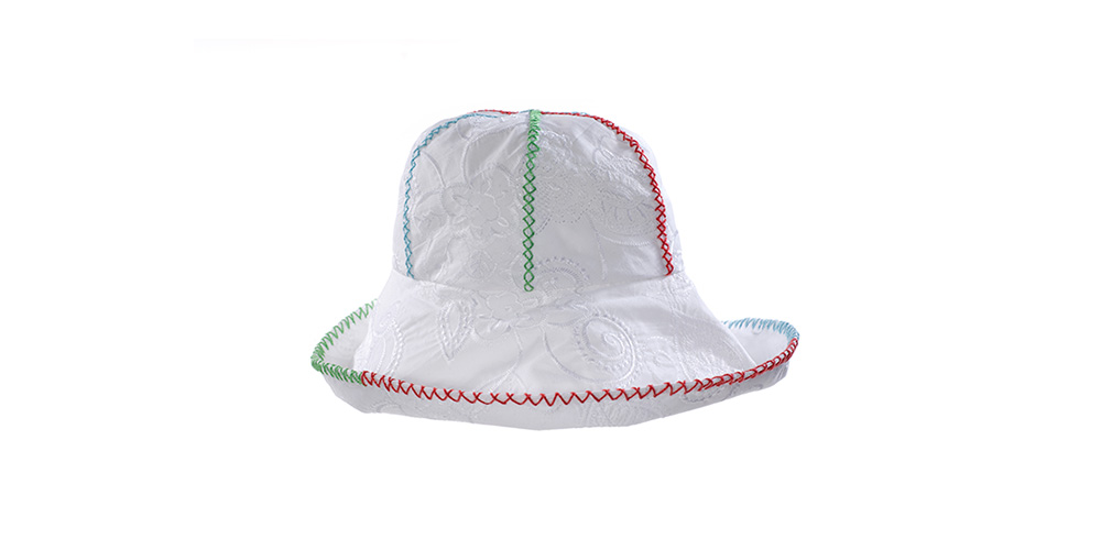 Embroidered bucket hat