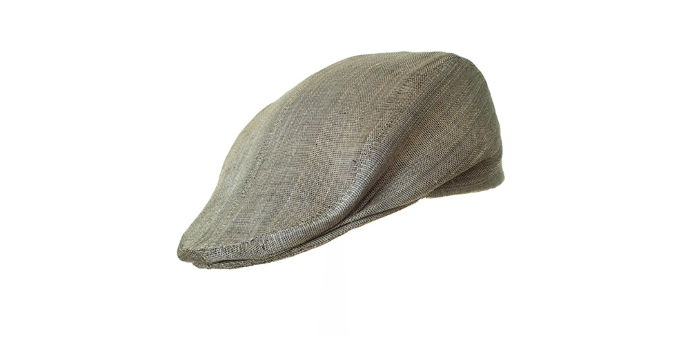 Flat cap, banana straw