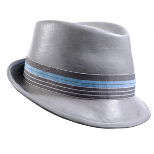 Males leather hat