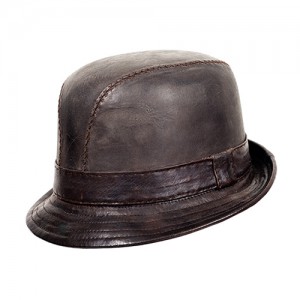 Males-leather cap