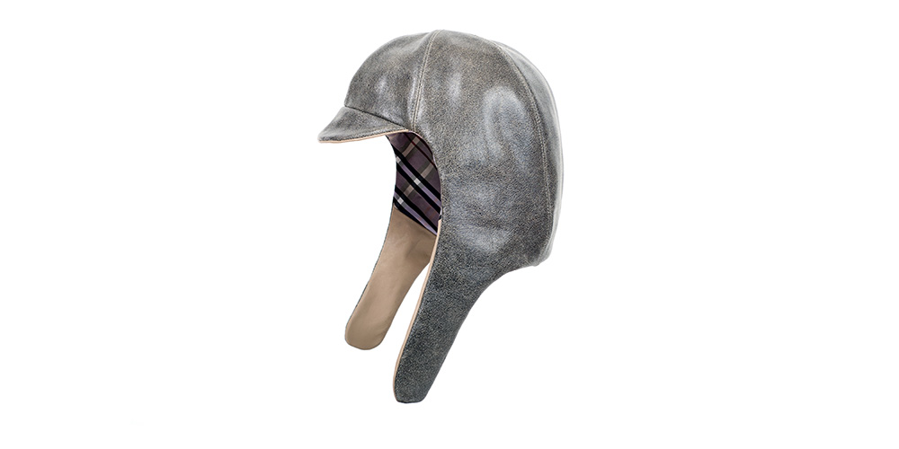 Cabrio cap, leather