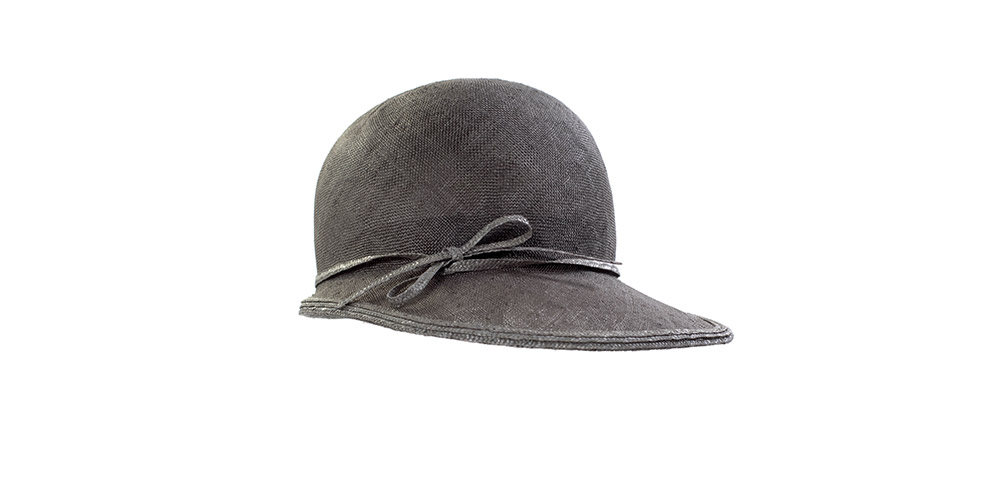 Baseball cap straw with rim