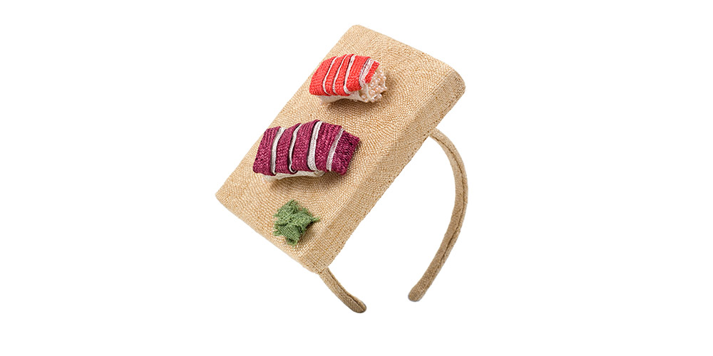 Sushi headband natural