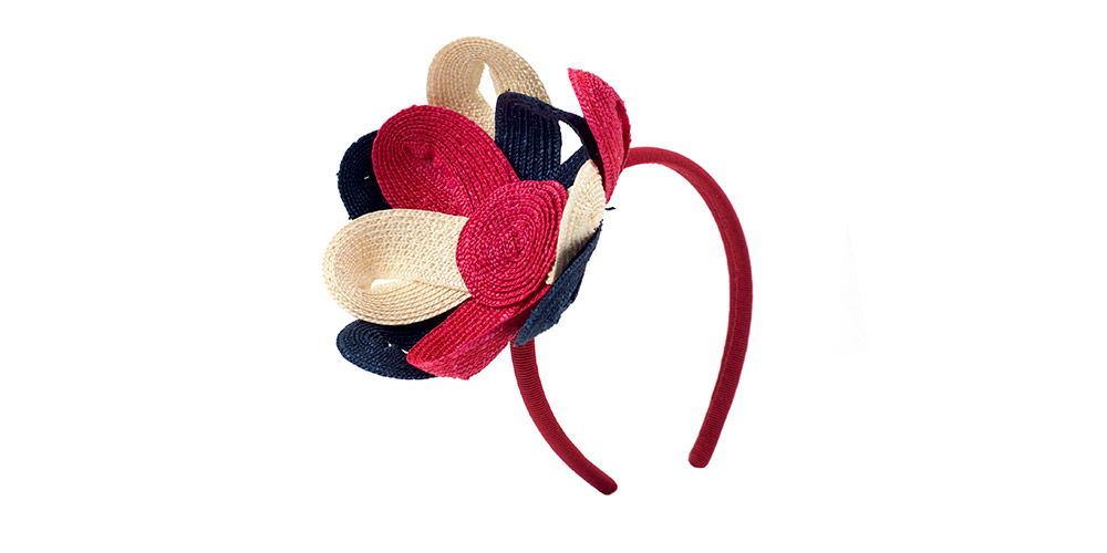 Mottled headband, maritime, large flower