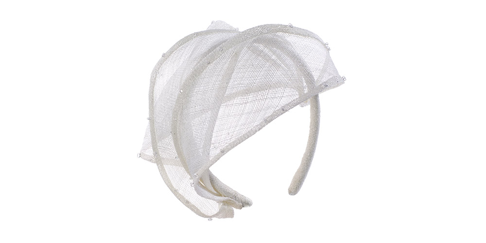 Leaves-headband sinamay