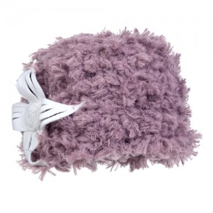 Knit turban dusky pink